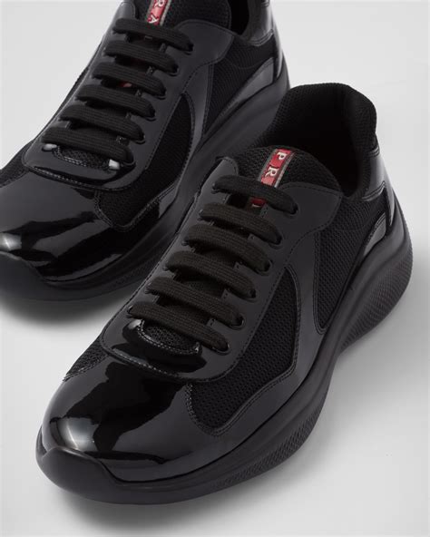 black prada sneakers uk|prada sneakers on sale women's.